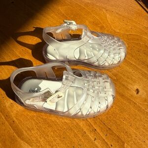 Mini Melissa Clear Jelly Sandals